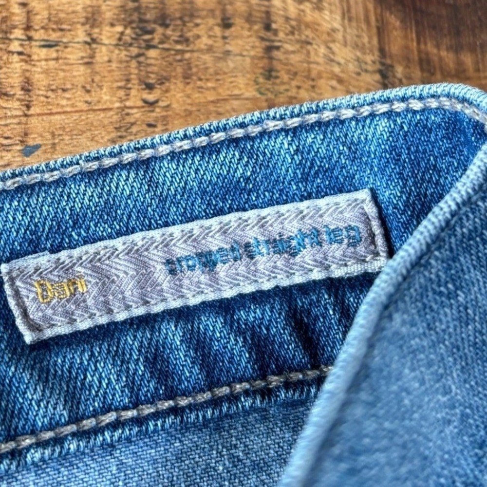 Citizens of Humanity Womens Dani Cropped Straight Leg Blue Denim Jeans Size 26 - Picture 5 of 10